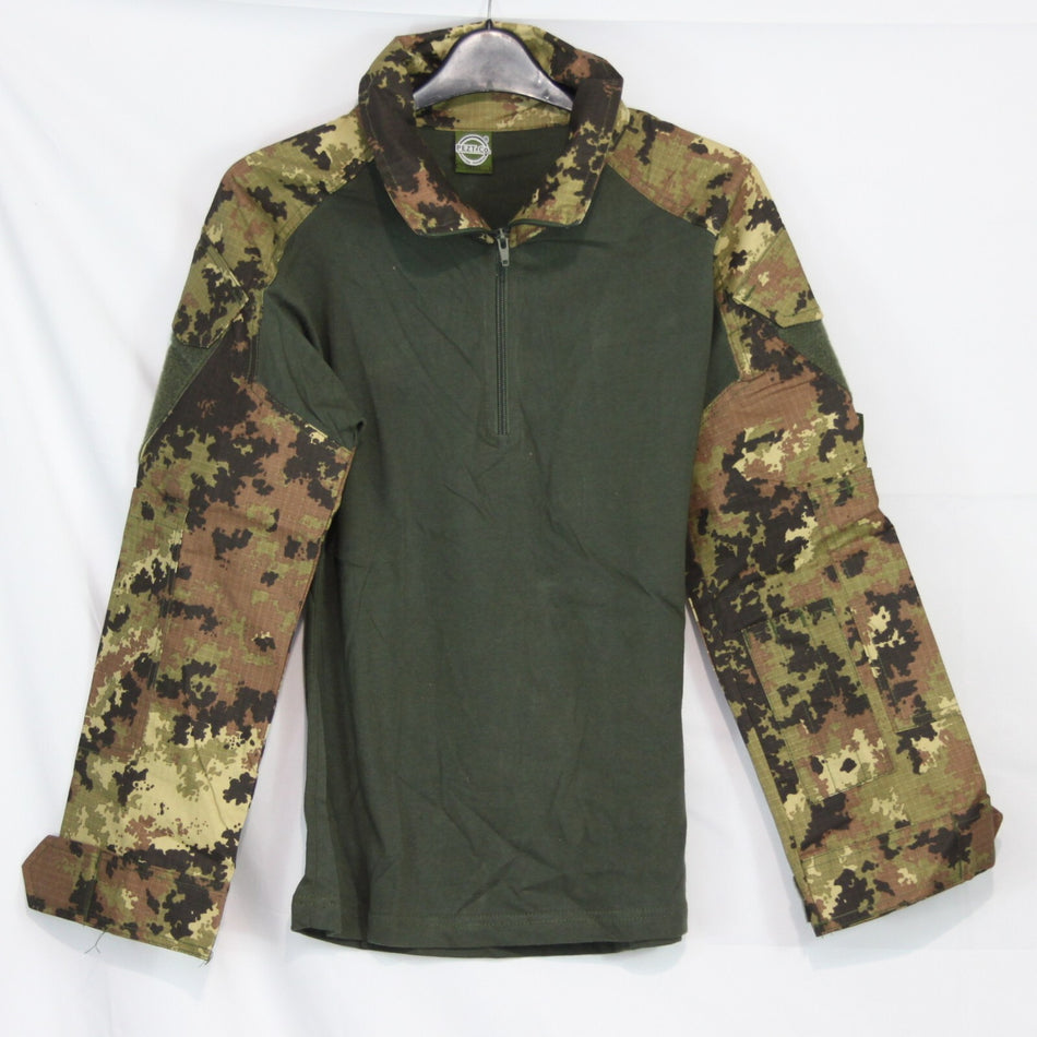 PETZ Co Italian Army Style UBAC Shirt Top Long Sleeve Vege Camo Digital (3315)