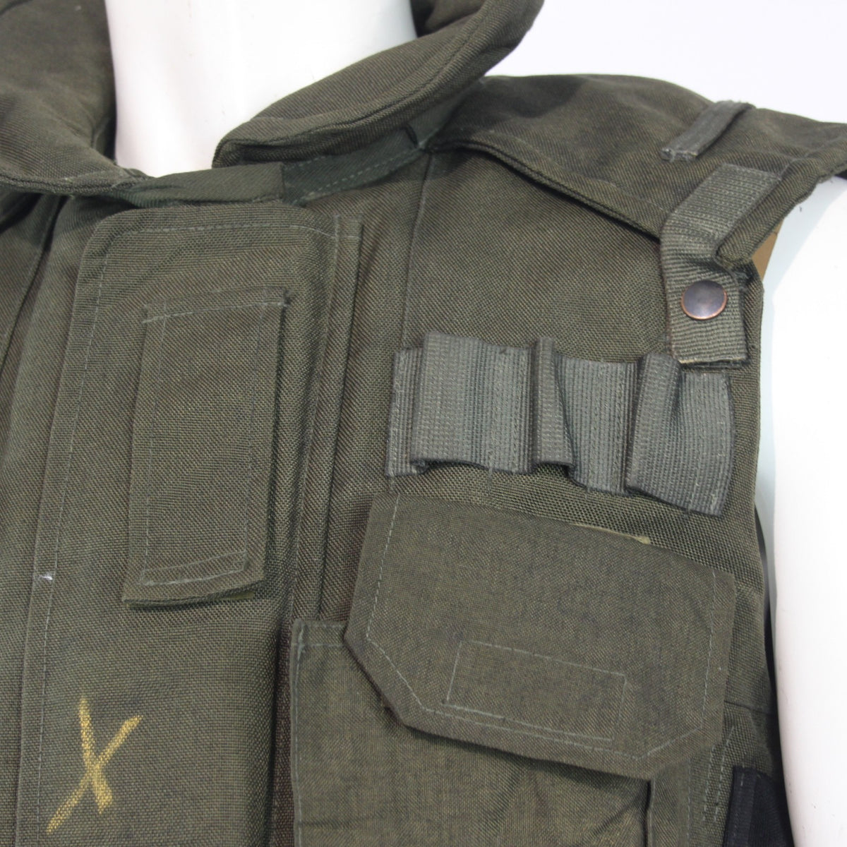 Austrian Military Body Armour Cover with Kevlar Genuine Surplus Olive 44" 3977