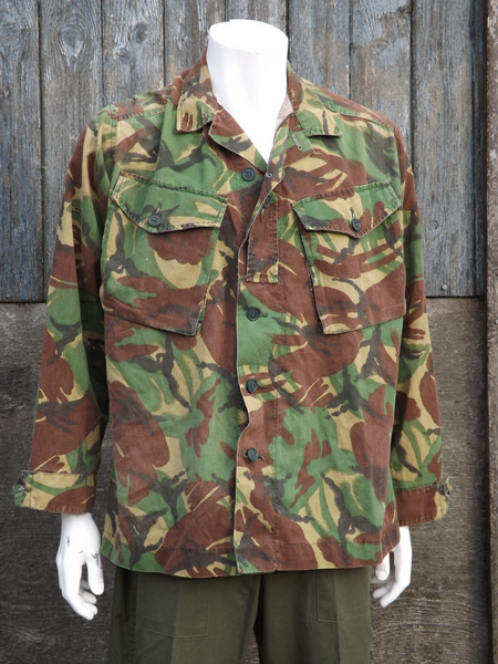 Genuine Surplus British Tropical Shirt Camouflage Jacket Combat Lightweight