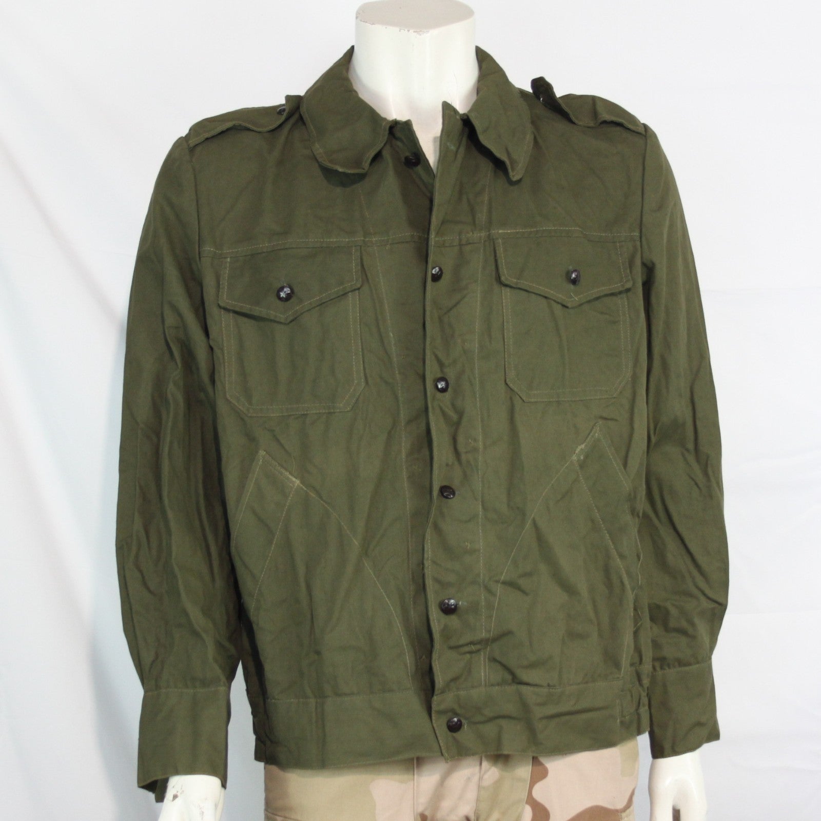 Genuine Surplus Romanian Army Fatigue Jacket Bomber Blouson 40-42" (3350)