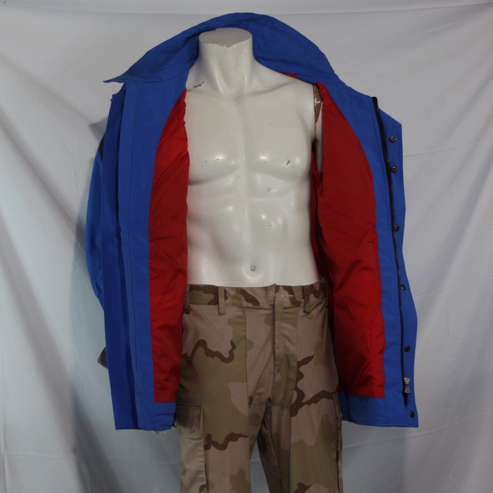 Waterproof French Police Motorcycle Jacket Coat Genuine Suplus 40-42" (3879)