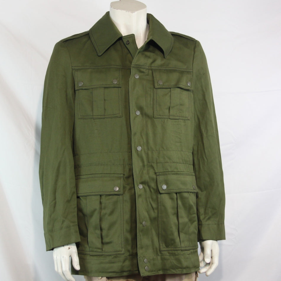 Genuine Surplus Hungarian Army Field Jacket Olive Green 38-40" Chest (3743)