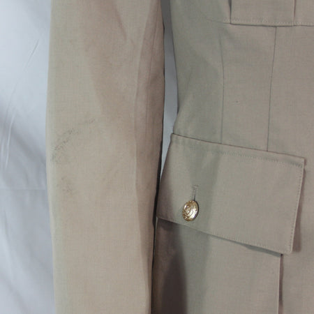 Genuine Surplus British Army Officers No4 Dress Jacket Beige Grade 2 42" (3491)