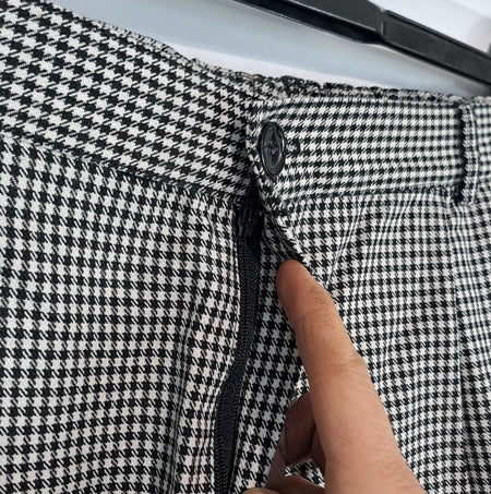 Genuine Surplus  Military Issue Chefs Trousers Black White Check Chef Cook (3143