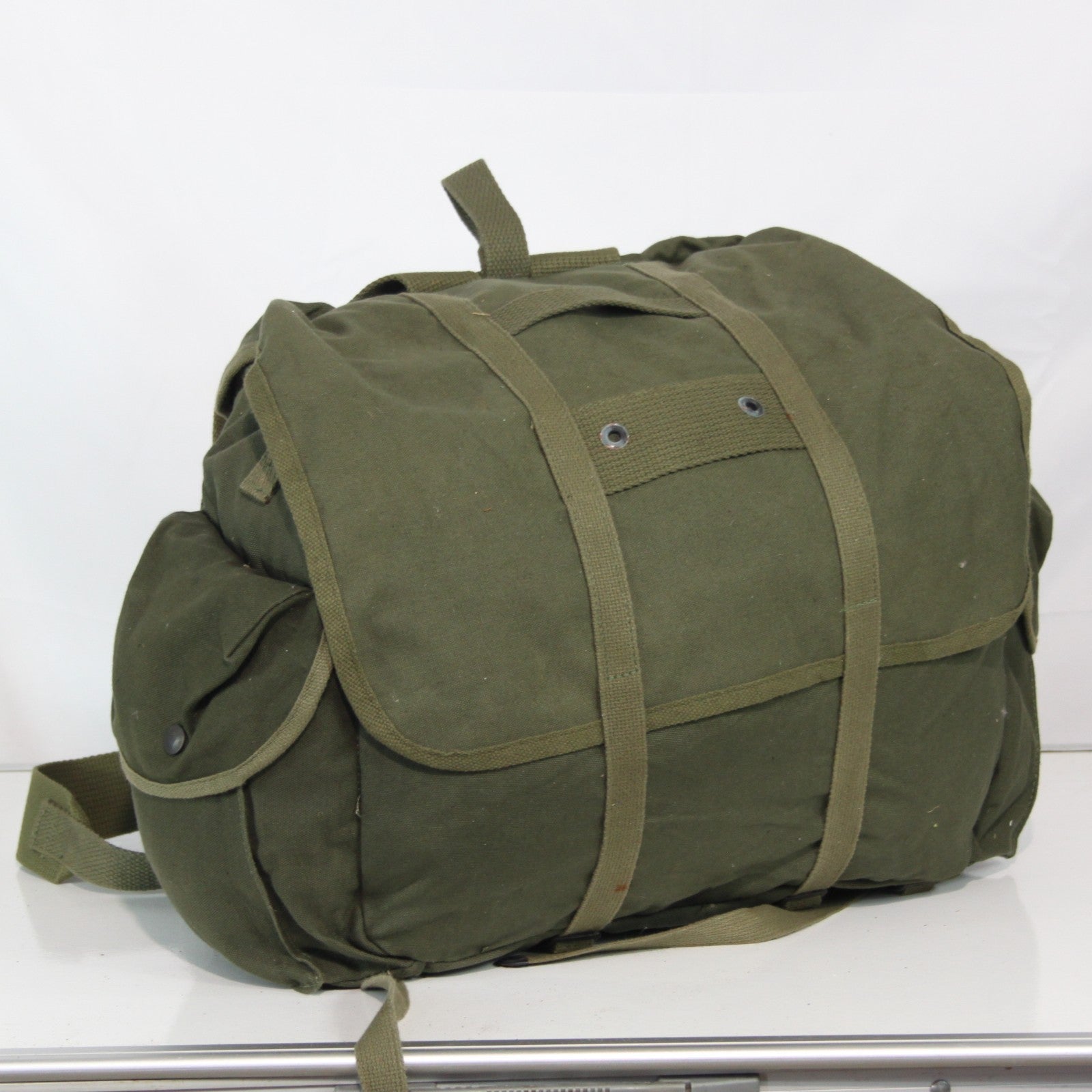 Genuine Surplus Belgian Army TAP Rucksack Daysack Backpack Olive 71 Bag (3454)