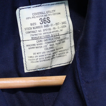 US Navy Military Utility Coverall Overall Genuine Surplus 44" Chest (3521)