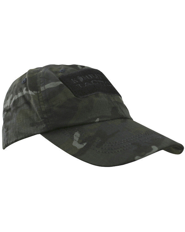 KT Operators Cap Baseball Cap Ripstop Hook Loop Patches BTP Black Olive Tan