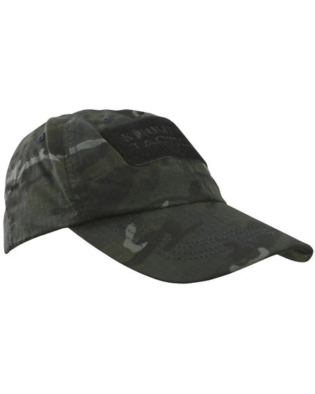 KT Operators Cap Baseball Cap Ripstop Hook Loop Patches BTP Black Olive Tan