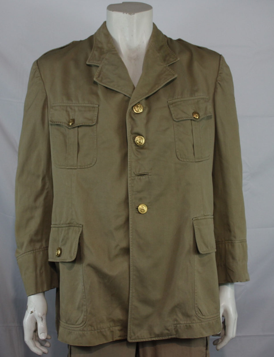 Genuine Surplus French Army Dress Jacket US Navy buttons 42-44" (1527)