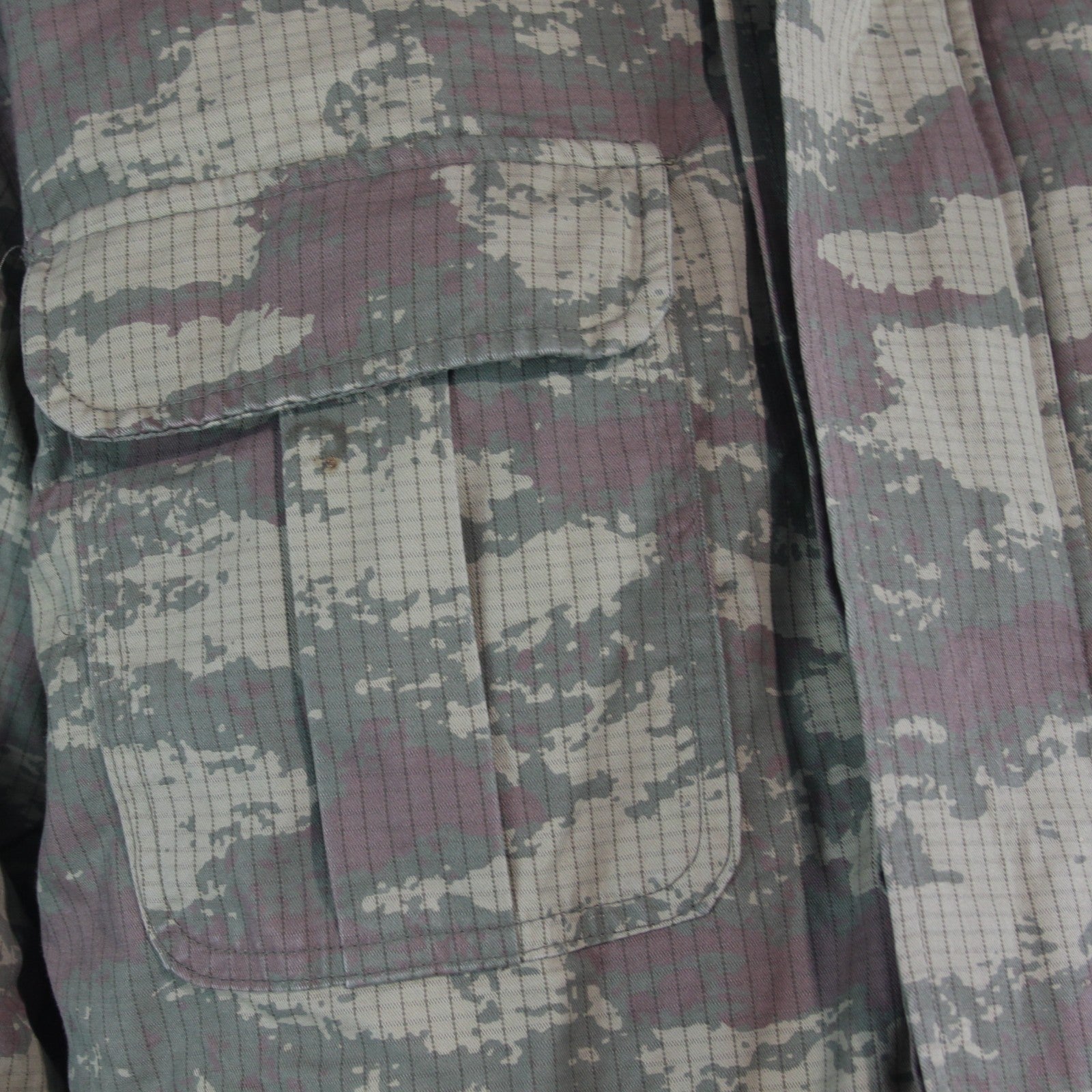 Genuine Surplus Turkish Army Camo Parka Fleece Lined Jacket 40-42" (3767)