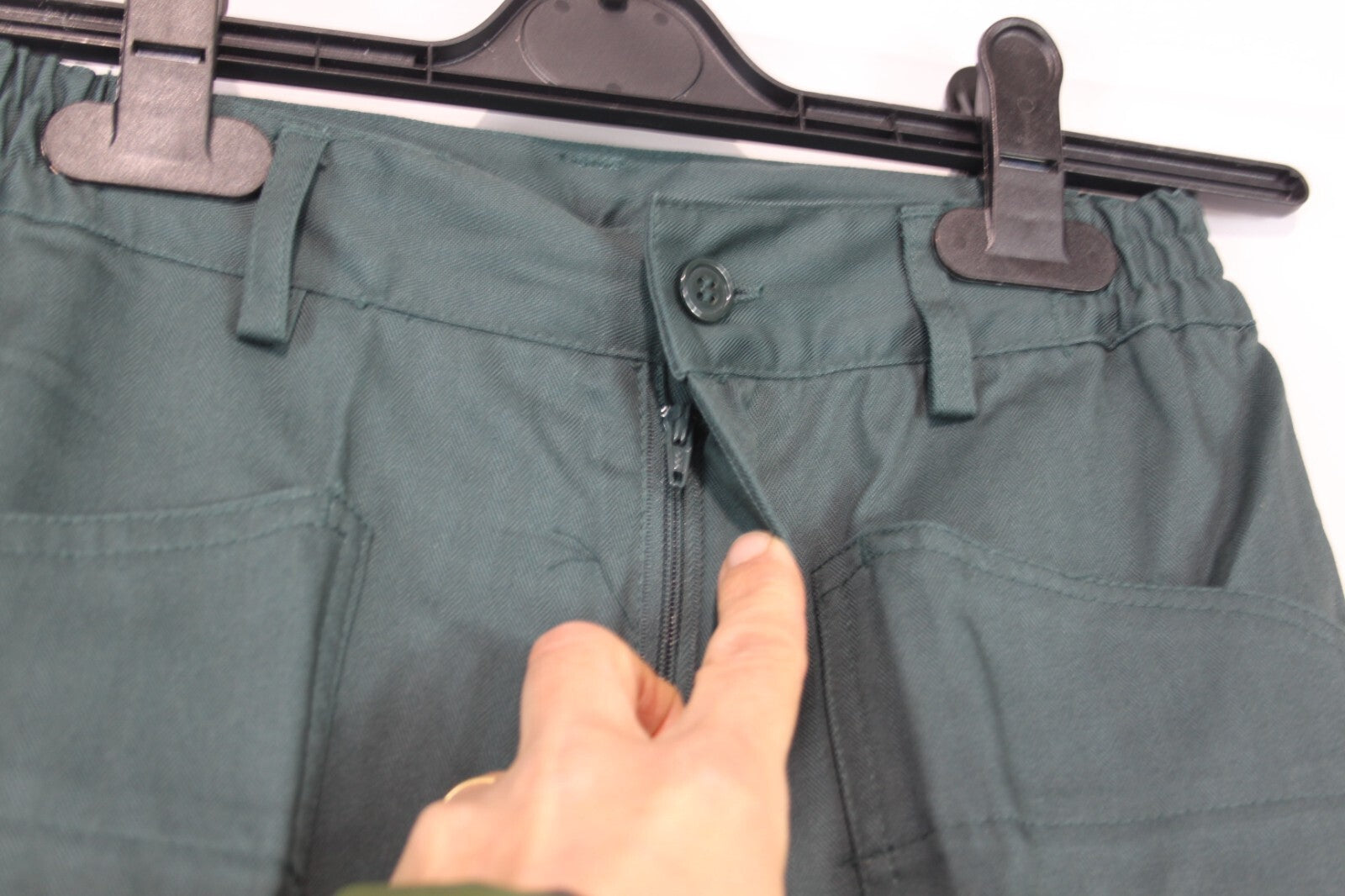 Genuine Surplus  Spanish Police Combat Trousers Bottle Green Supergrade (3184)