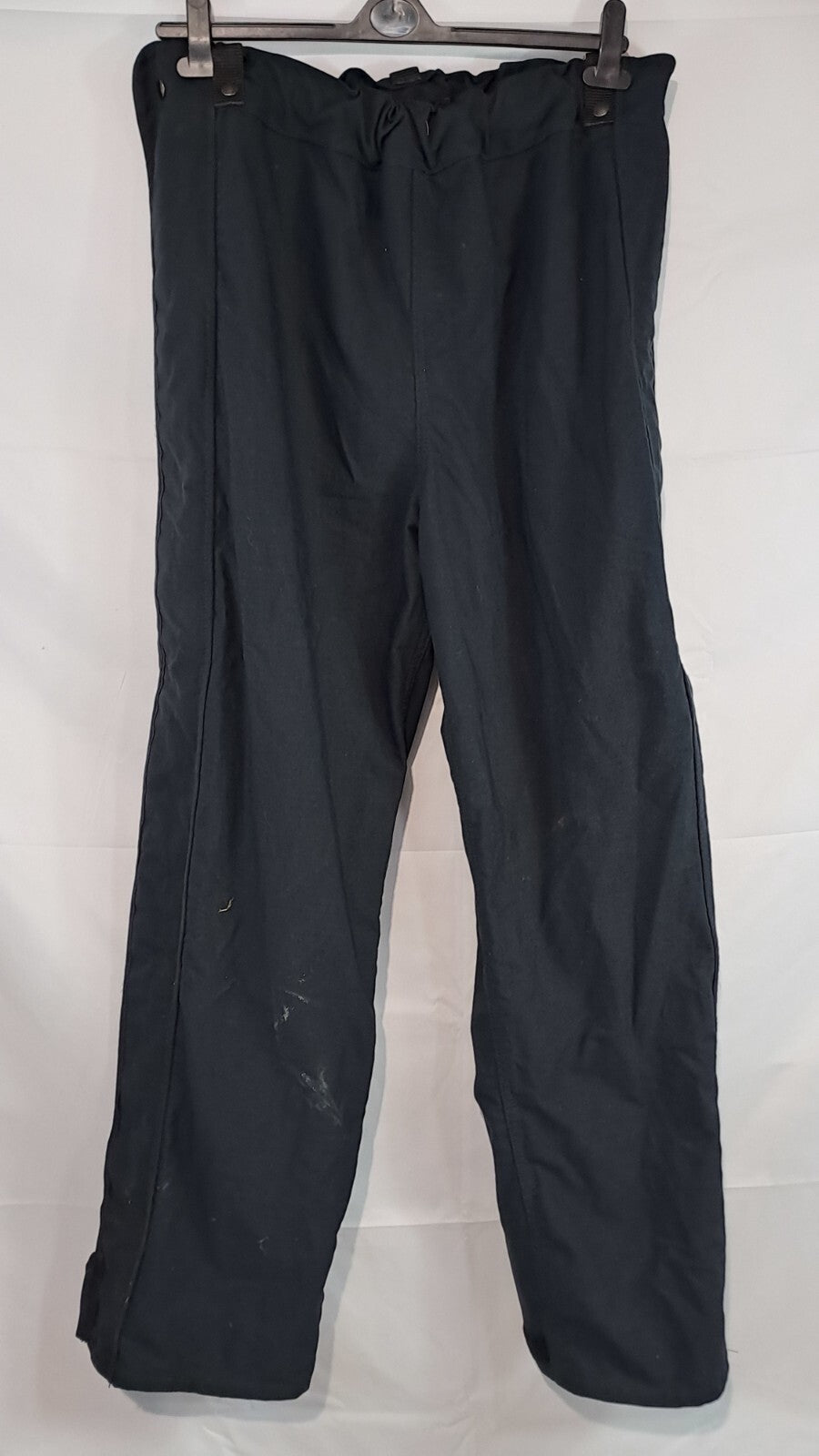 Arktis Fully Lined Black Winter Over-Trousers Ripstop Side Zips 36-38" (2708)