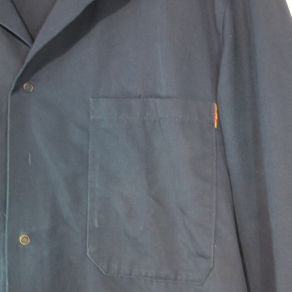 British Courier Warehouse Coat Navy Blue Genuine Surplus 38-40" Chest  (4163)