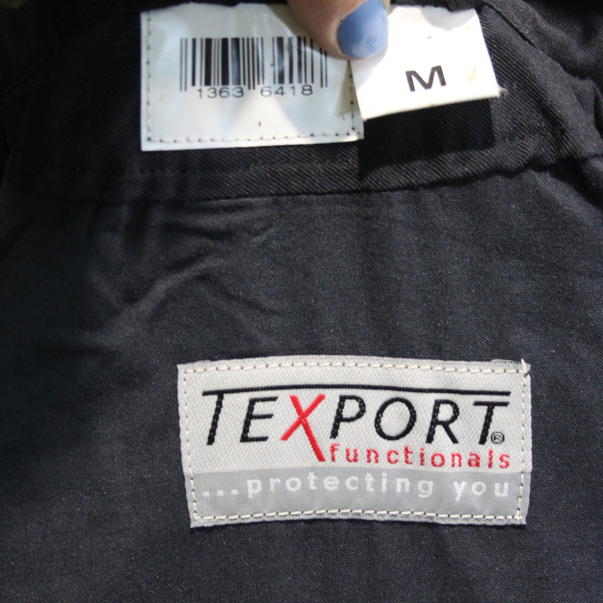 Genuine Surplus French Army Nomex Munitions Waterproof Jacket Black 40-42" (3212