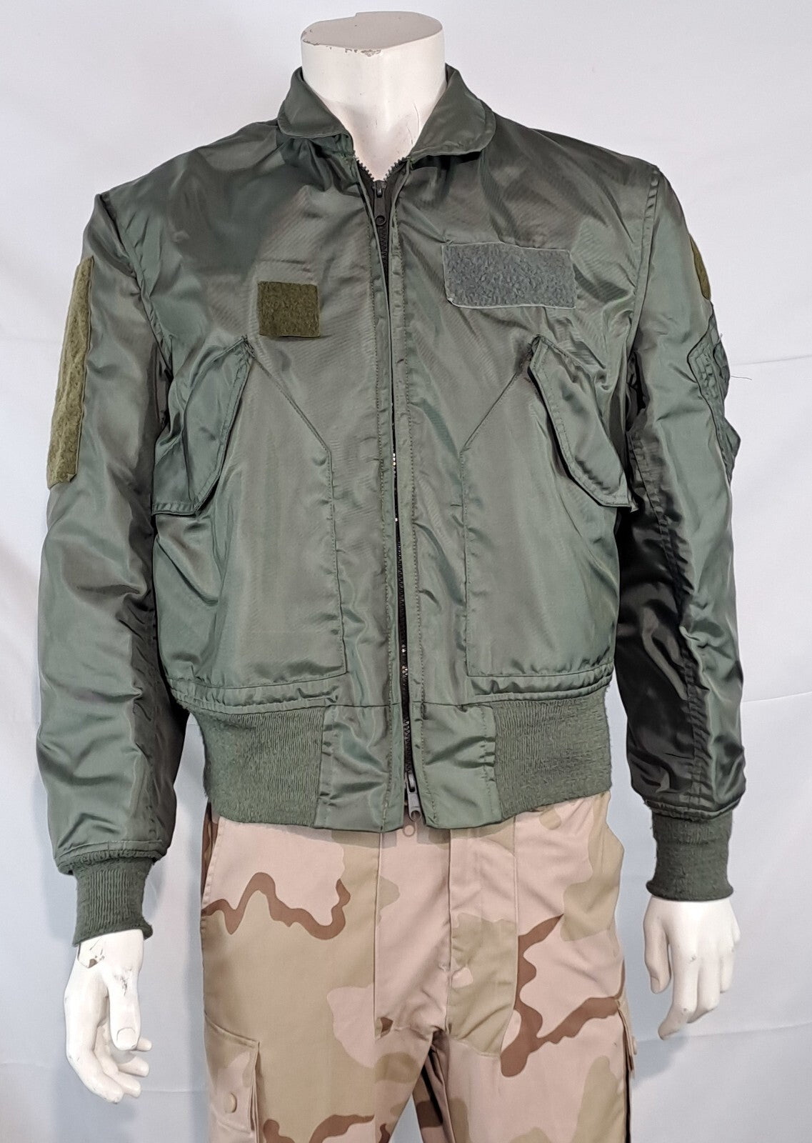 Genuine Surplus USAF Airforce Pilots Flight Jacket Flyers Summer Medium (3064)