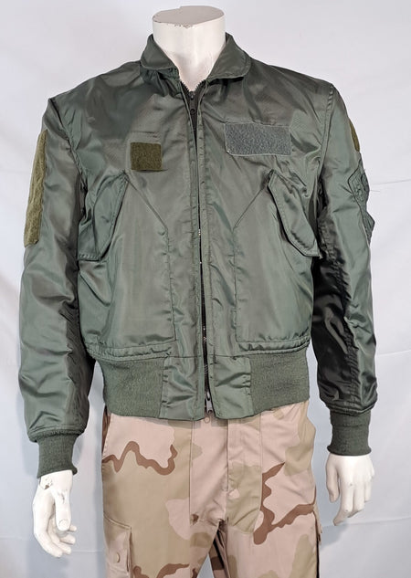 Genuine Surplus USAF Airforce Pilots Flight Jacket Flyers Summer Medium (3064)