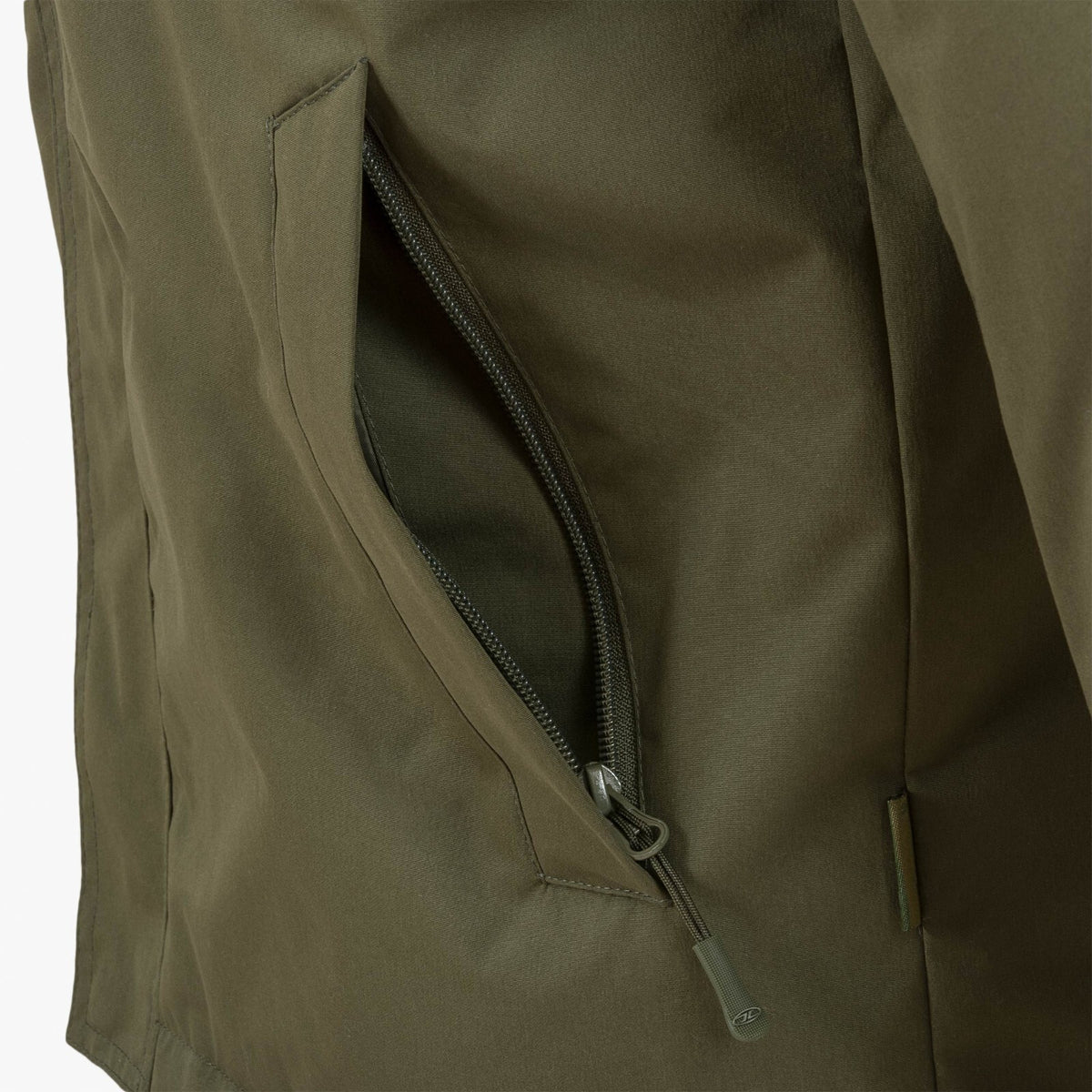 Highlander Boreas Winter Padded Jacket Black Olive Quilted Insulated