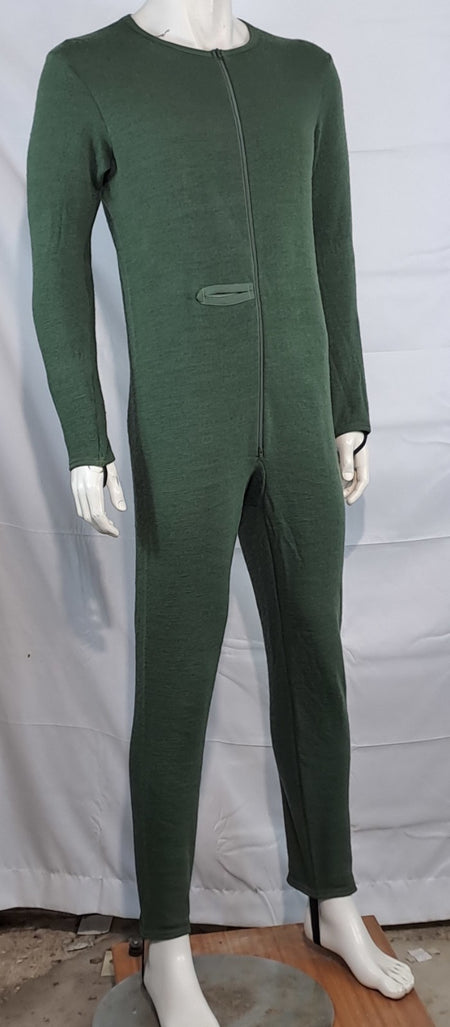 Genuine Surplus British RAF Longie Thermal All-in-One Under Suit Vest 100% Wool