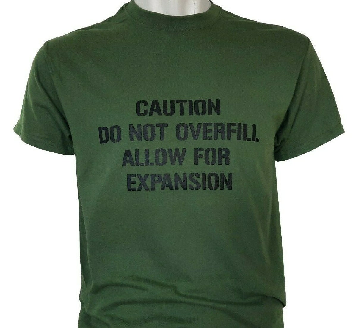 Allow For Expansion Exclusive Printed T-Shirt RAF Military Forces Tactical Green