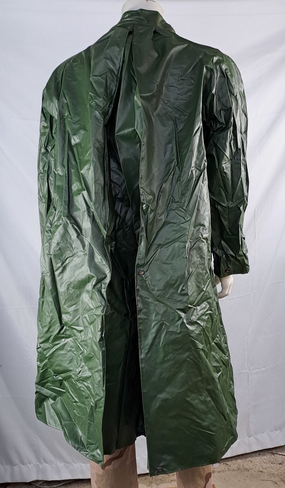 Waterproof PVC Swedish Coat Cape Jacket Genuine Surplus Army G2 (2796)