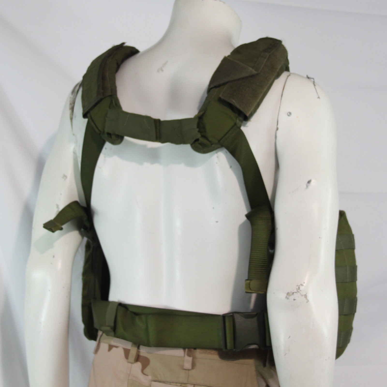 Surplus Tasmanian Tiger Chest Rig Action Vest Airsoft Pouches Green 3955