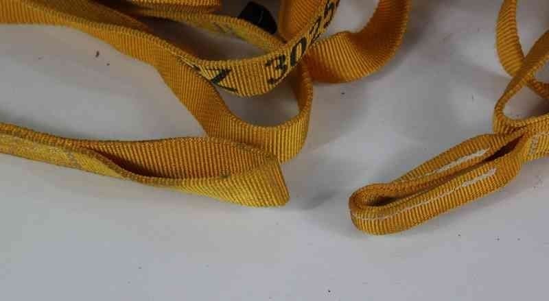 Genuine Surplus French Yellow Strap Strop Military (495)