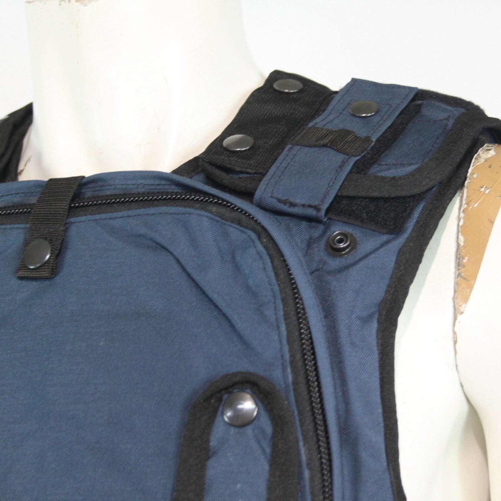British Military Civilian Body Armour Cover Vest Blue Genuine Surplus 44" (3981)