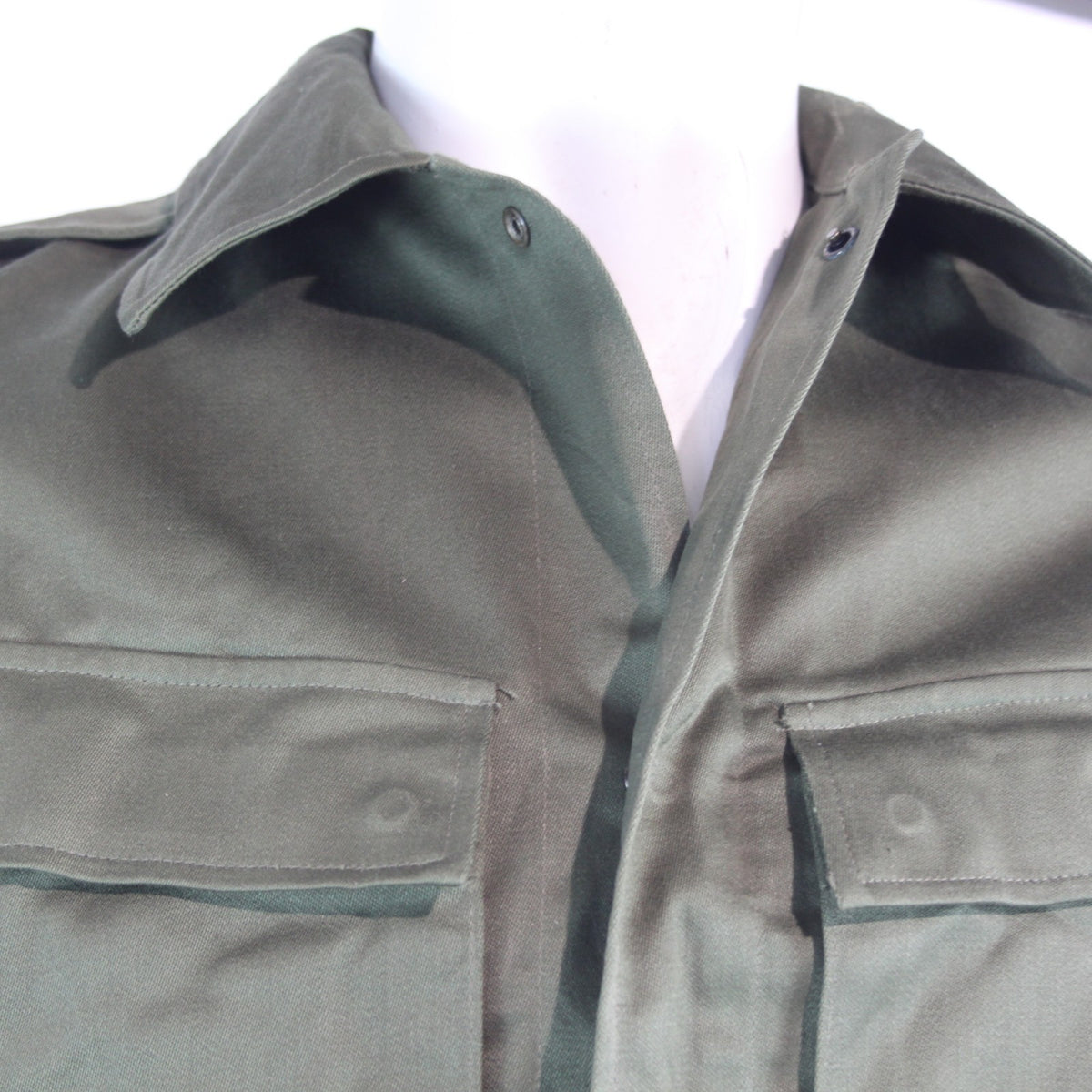 Genuine Surplus Dutch Jacket Converted to Gilet Sleeveless Canvas 34-36"  (4127