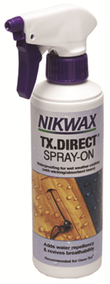 Nixwax TX Direct Spray waterproofing Reproof for Wet Weather Rain Gear