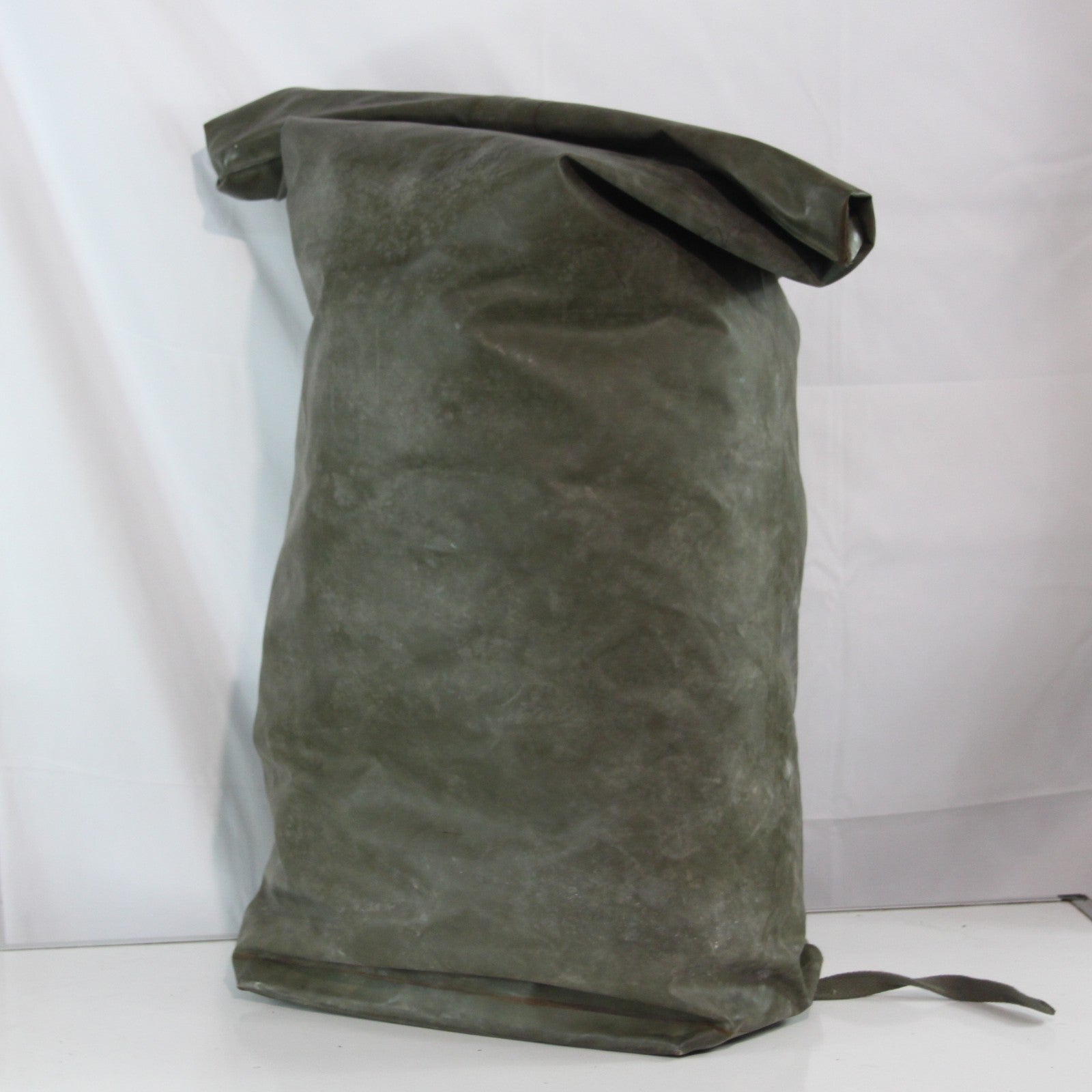 Waterproof Rubberised French Rucksack Roll Top Genuine Surplus  (4335)