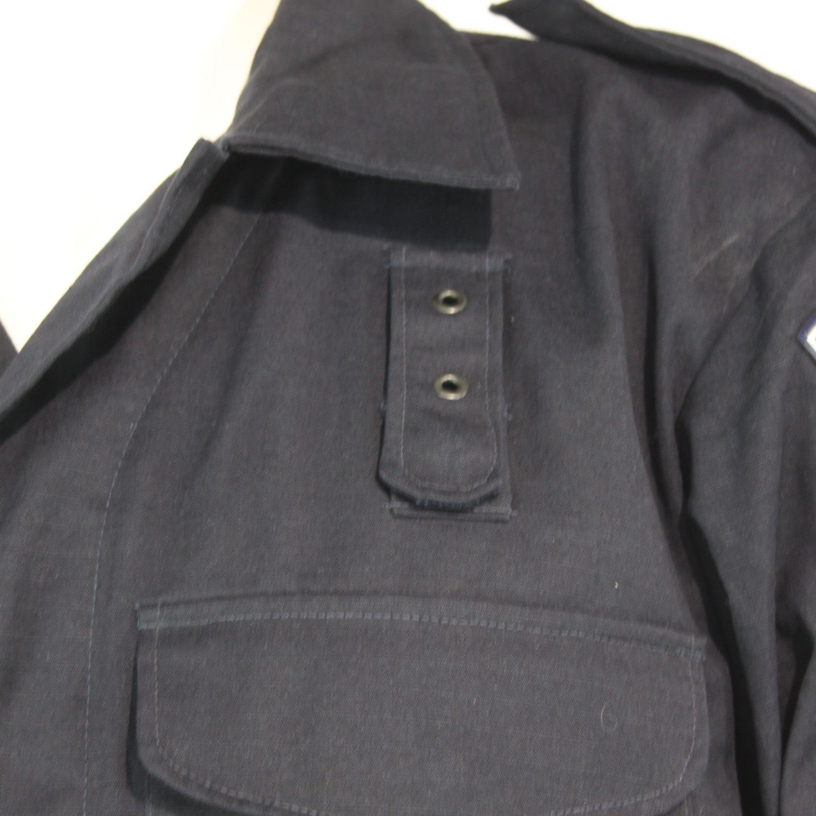 Serbian  Shirt Navy Blue Long Sleeve Genuine Surplus 44-46" (4218)