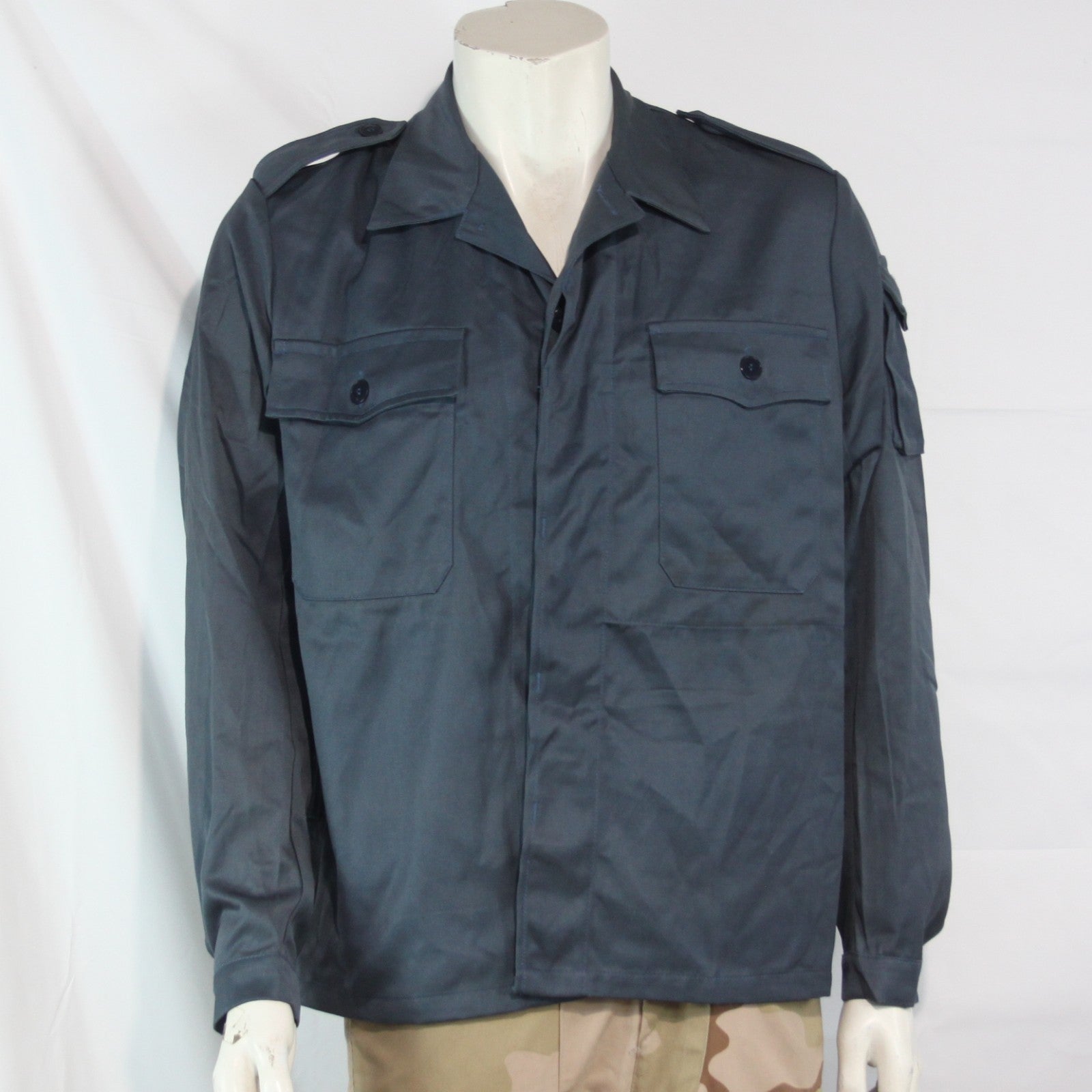 Belgian Army Heavyweight Shirt Lightweight Jacket Genuine Surplus 38-40" (4188)