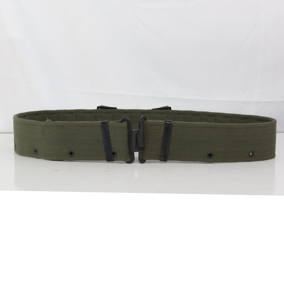 50mm Webbing Belt Dutch Olive 58 Pattern Belt Cotton Genuine Surplus Army G1