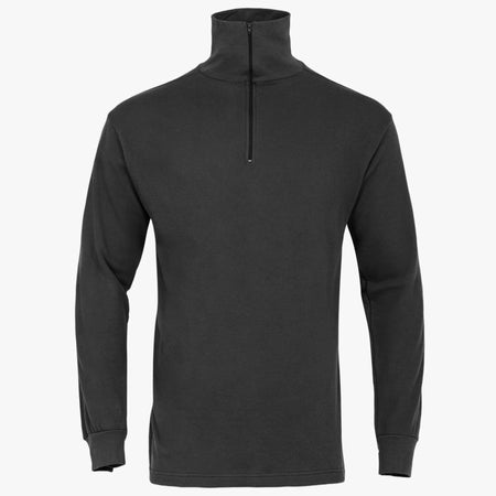Military Norgie Norwegian Shirt Style Mid Layer Thermal Zip Neck Top