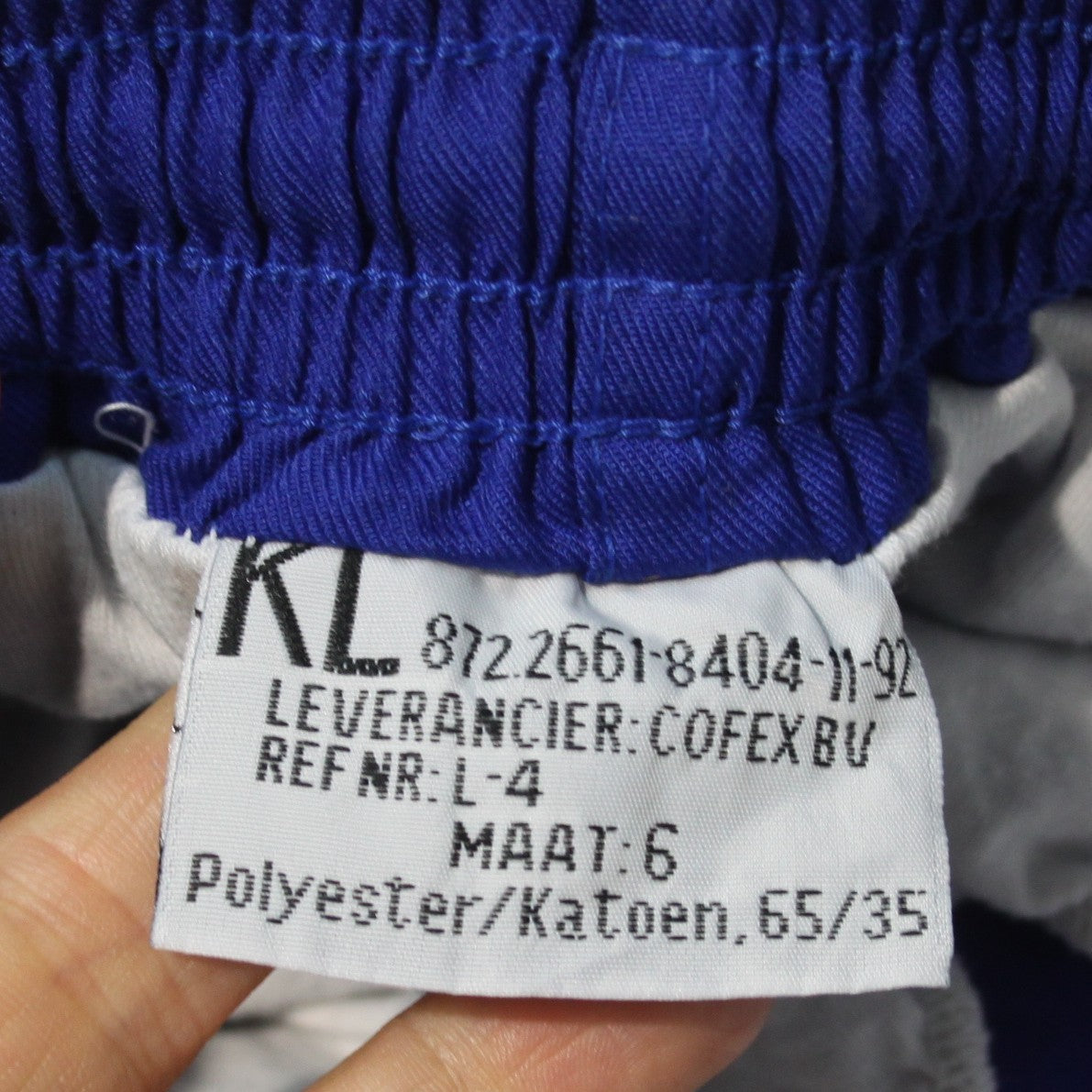 Vintage Genuine Surplus Dutch Army PT Shorts Blue  (4366)