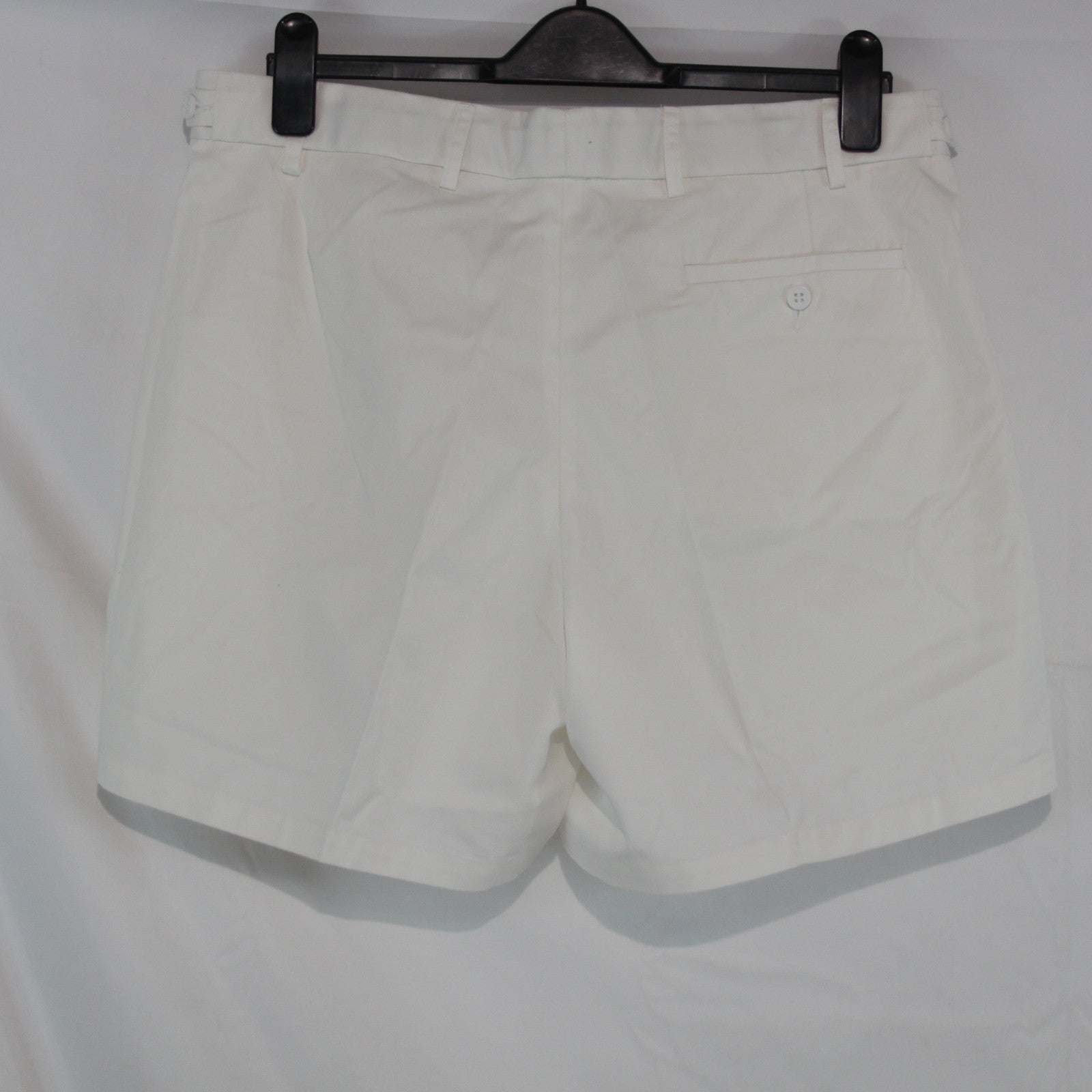 Vintage British Military Shorts White Genuine Surplus Tri-Service Mens PTI(4422)