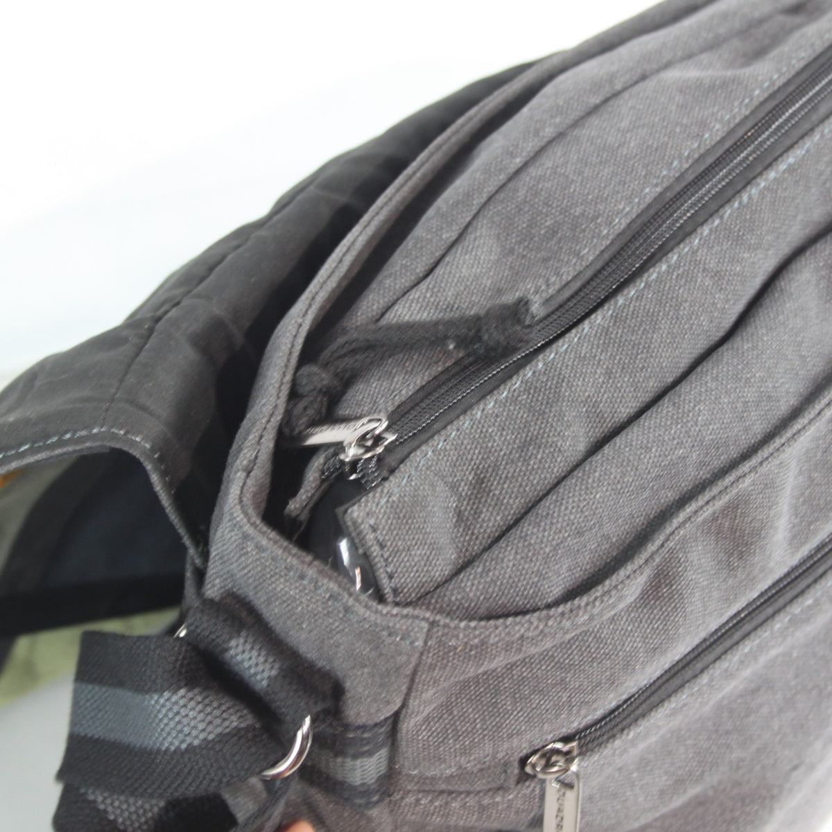 Upcycled RAF T-Shirt Badges Made into Exclusive Messenger Bag Aviation (4421)