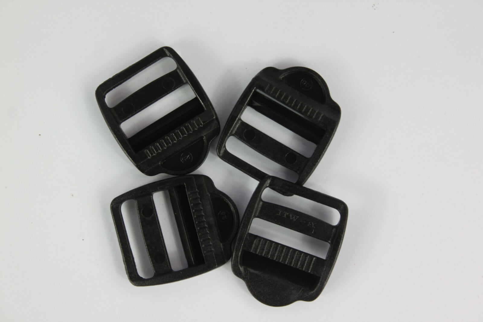 Ladderlock Buckles Black Tan Plastic Tension Rucksacks Replacement All Sizes