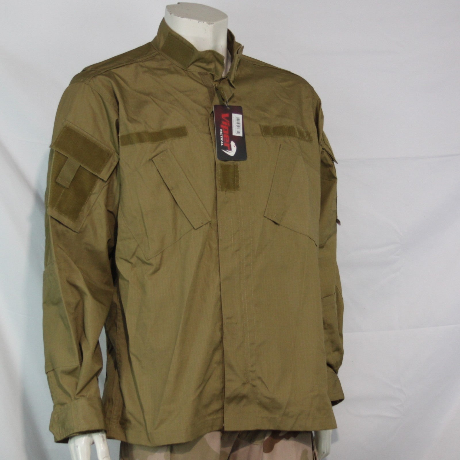 Ex Sample  Viper ACU Military Style Shirt Jacket Coyote Tan Large 42" (3422)