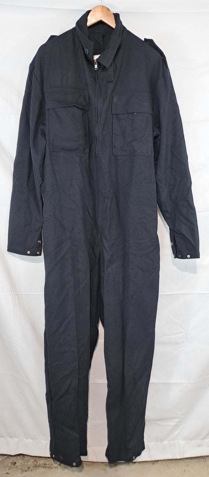 Genuine Surplus British Police Public Order Wool Overall Black 42-44"Ch (2567)