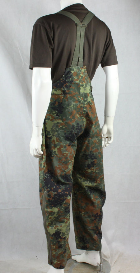 Genuine Surplus German Army flektarn Goretex Over Trousers Breathable Waterproof