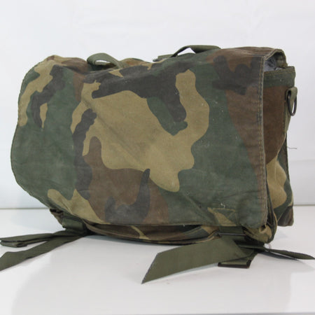 Genuine Surplus Croatian Army Rucksack Pouch Small Woodland Camo (3540)