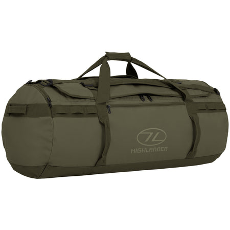 Highlander Storm Kitbag Water Resistant Tough 120 Litre Kit Bag Holdall Duffel