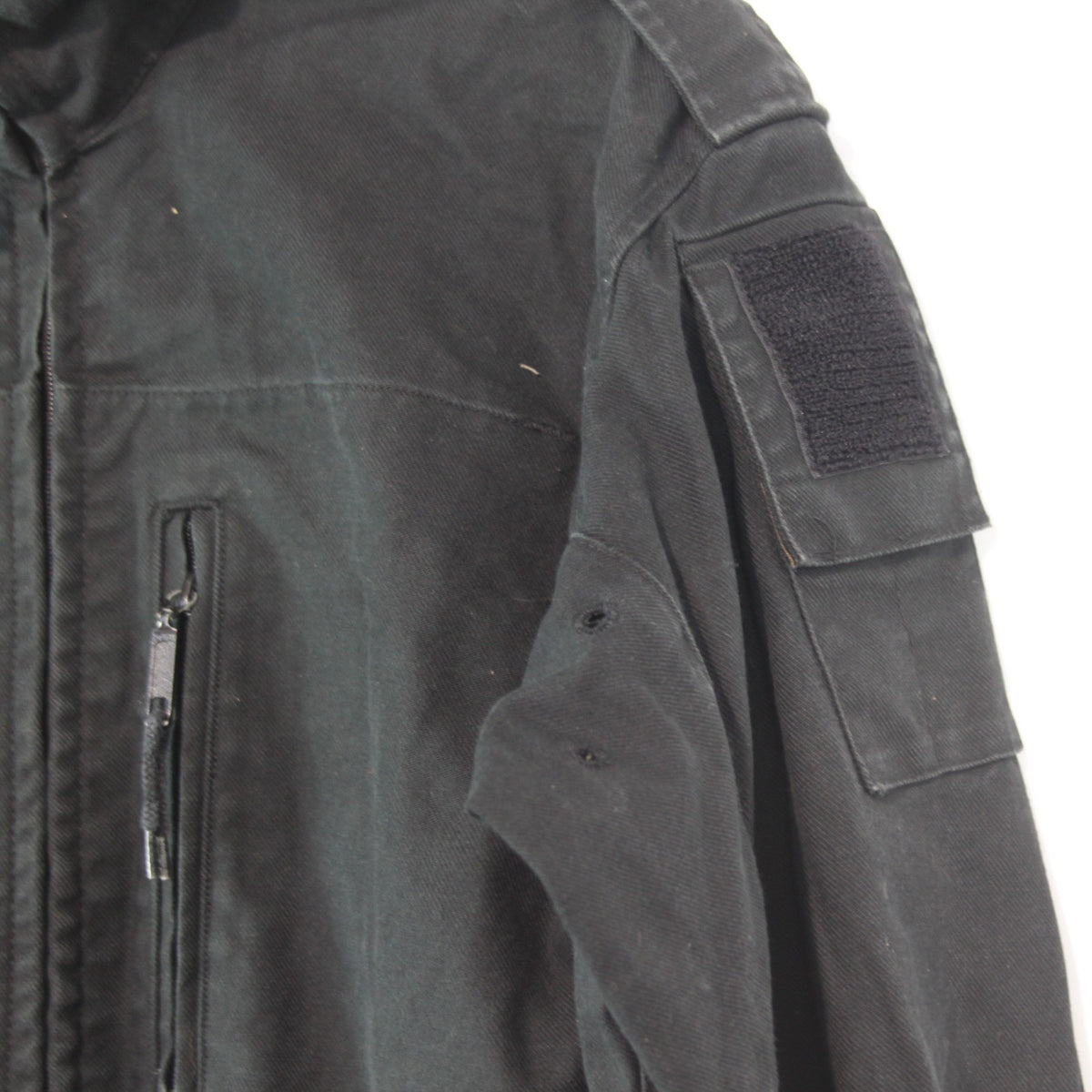 French Army AFV Tanksuit Black Coverall heavyweight Genuine Surplus 38-40"(4174)