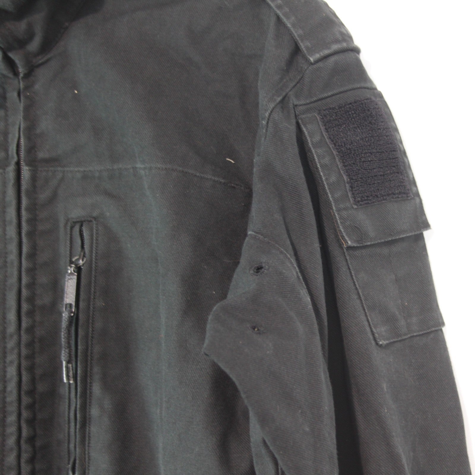 French Army AFV Tanksuit Black Coverall heavyweight Genuine Surplus 38-40"(4174)