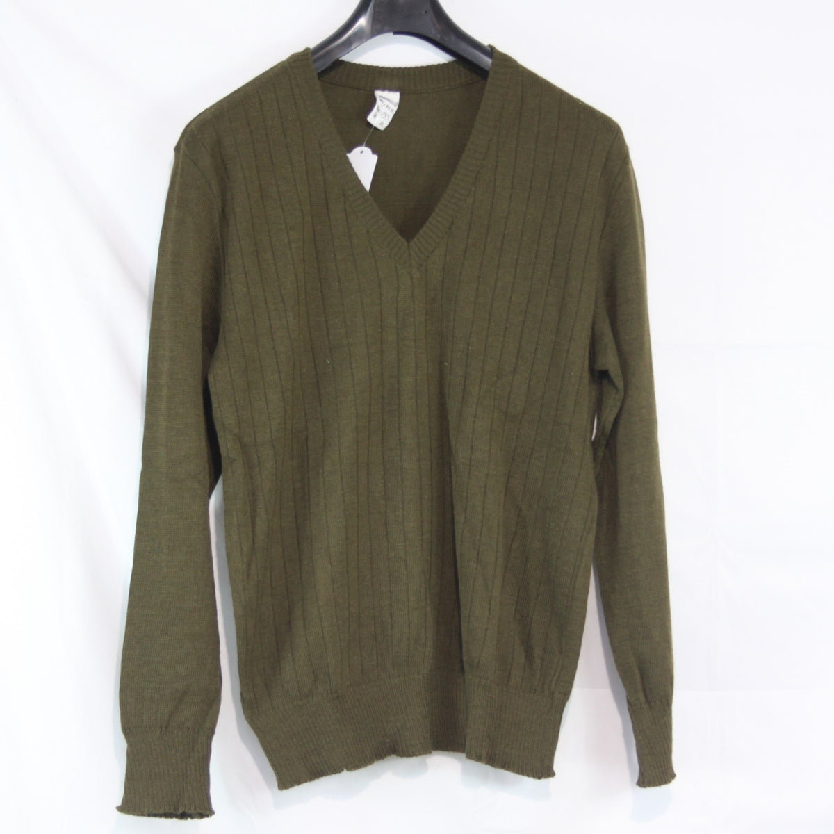 Genuine Surplus Czech Army Lightweight Jumper Olive Green Military (1048)