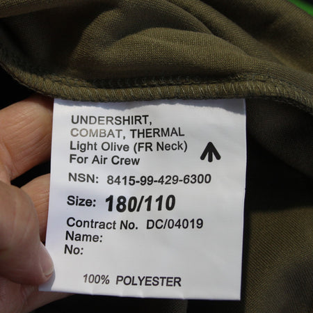 NEW British PCS Fleece Midlayer Pullover Genuine Surplus Top FR Neck (4233)