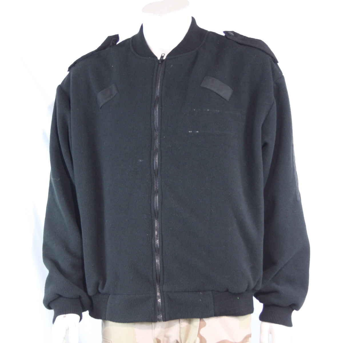 Genuine Surplus Fleece Jacket Warm Fully Lined Black  44-46" (4122)