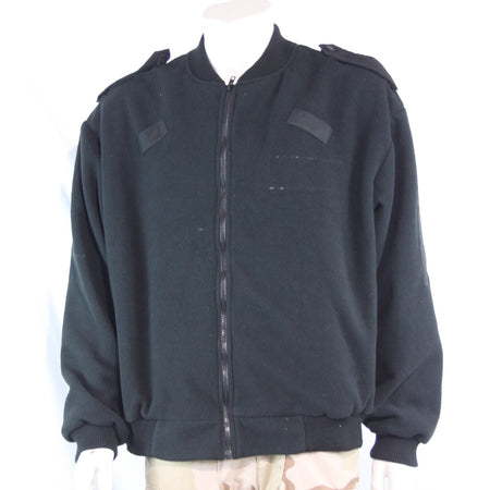 Genuine Surplus Fleece Jacket Warm Fully Lined Black  44-46" (4122)