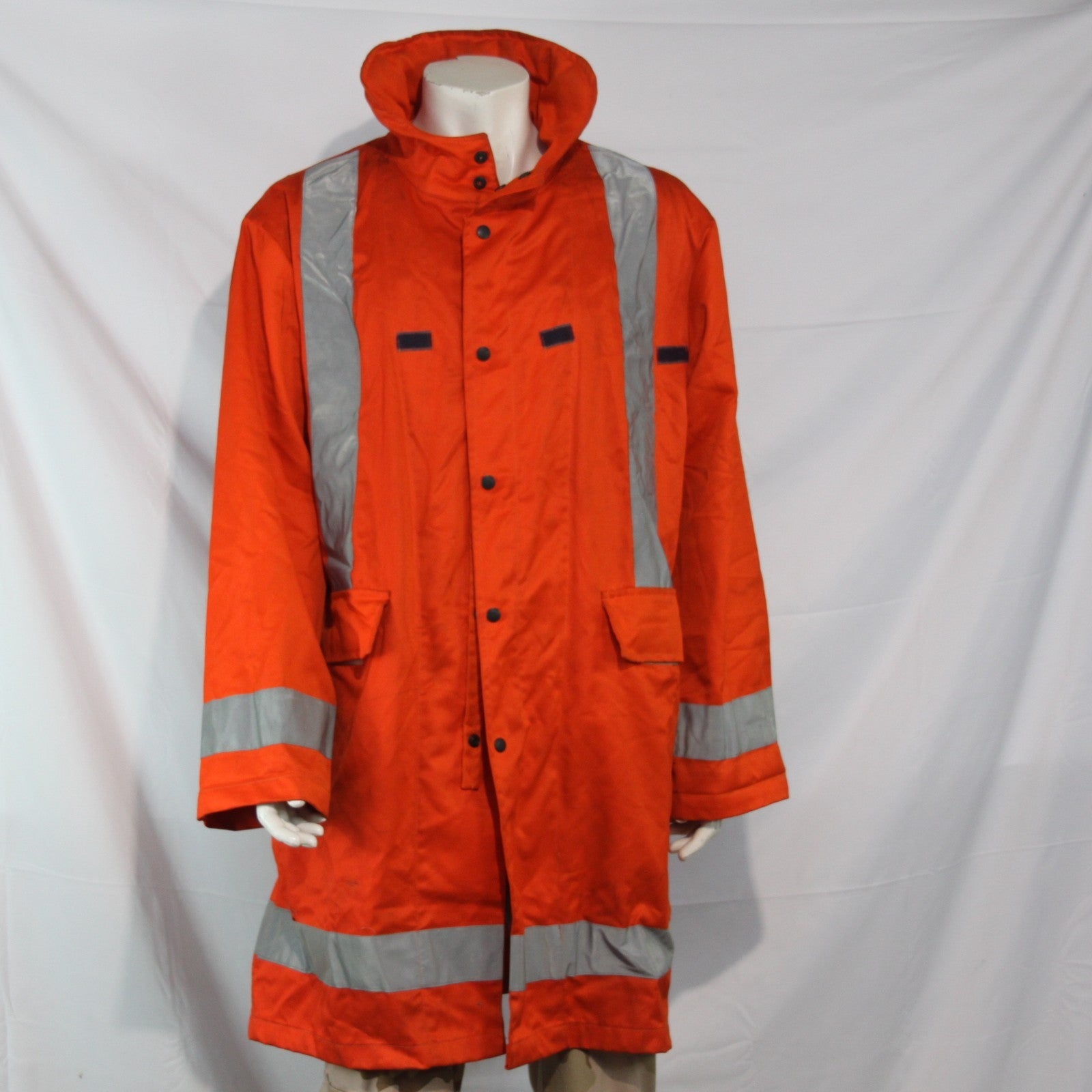 Genuine Surplus Military High Visibility Nomex Orange Coat Jacket G2 (3571)